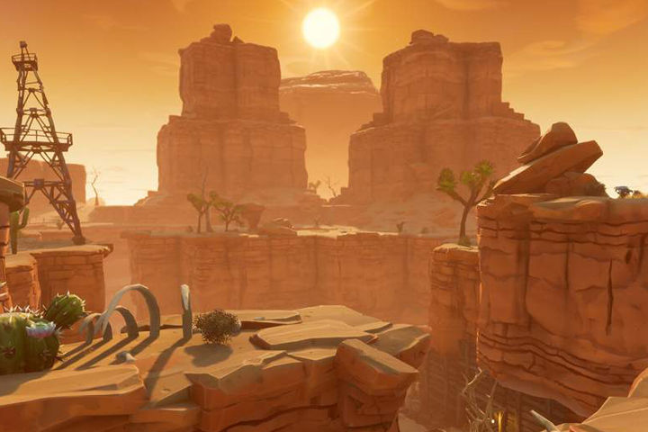 Fortnite : Nouvelle carte saison 5, désert, Lazy Links et Paradise Palms, nouvelles zones